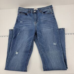 Soho Women's Blue Boot Cut Jeans